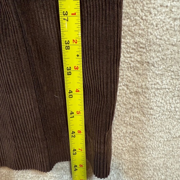 Eddie Bauer Mens Brown Corduroy Pants Classic Fit 38x34 Casual Trousers - Picture 8 of 9